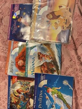 Disney Storybook Bundle - Blue, Pink, Yellow, Red, Orange